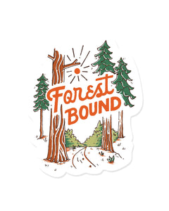 Keep Nature Wild - Forest Bound | Sticker