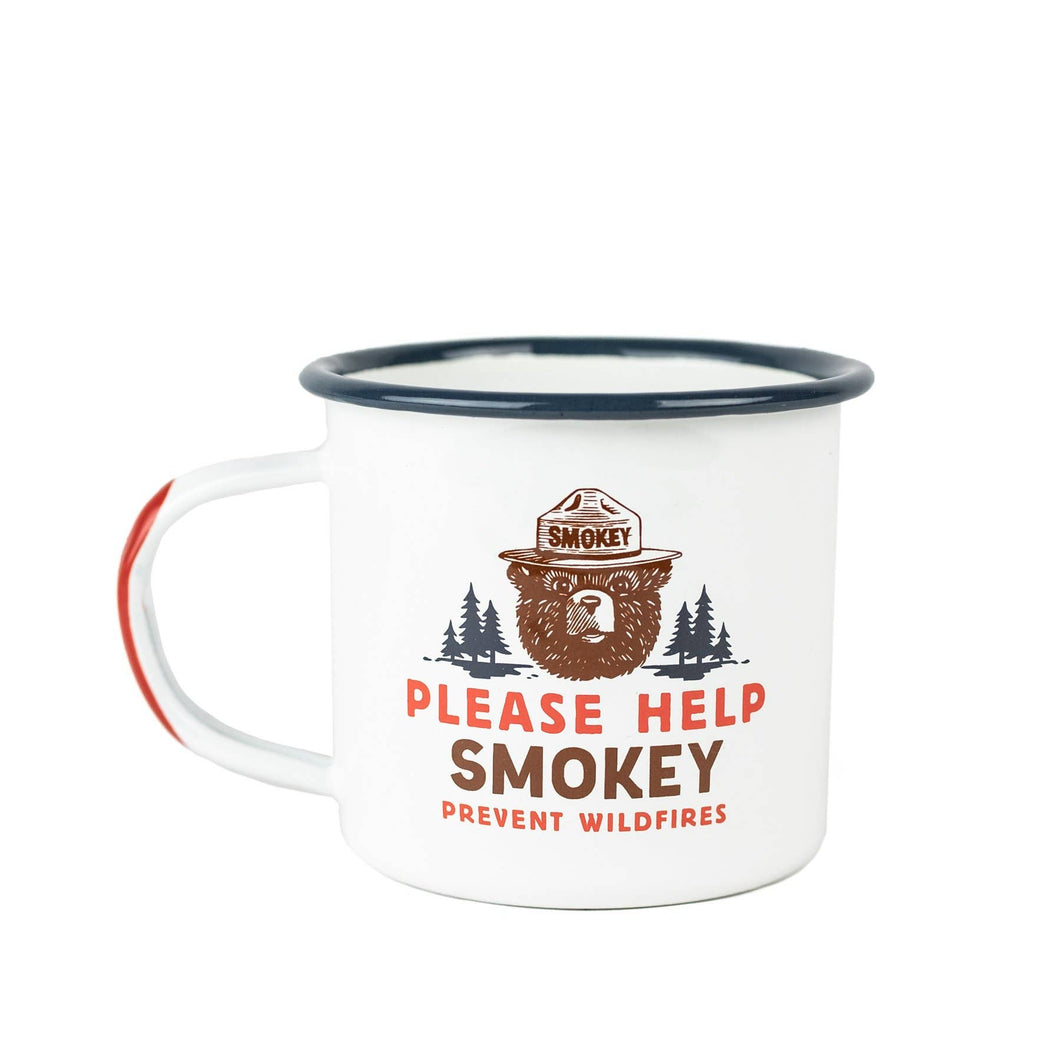 The Landmark Project - Please Help Smokey Enamelware Mug