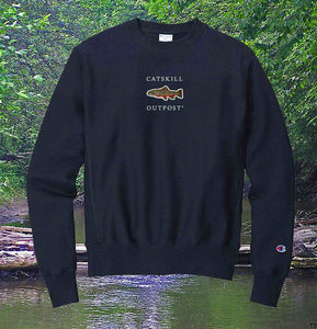 Catskill Outpost Brook Trout Crewneck