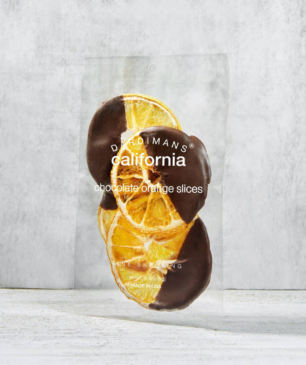 Dardimans California Crisps - Crispy Dark Chocolate Orange Slices | Snack Pack