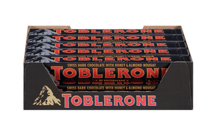 California Organic Imports - Toblerone Swiss Dark Chocolate Candy Bars 100g