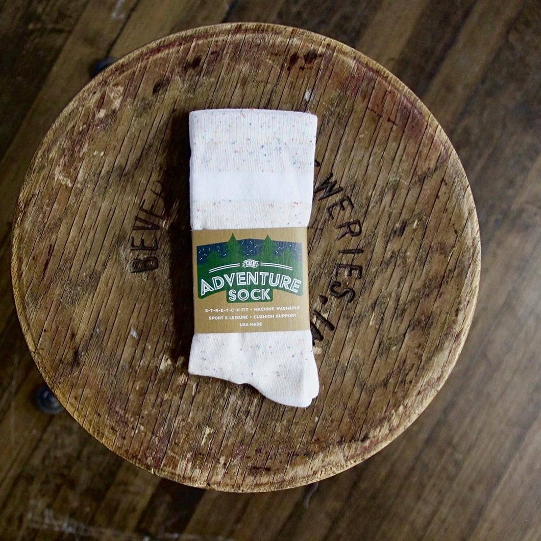 Upstate Stock - Upcylced Cotton ADVENTURE SOCK