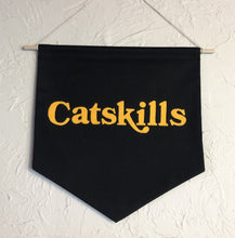 Load image into Gallery viewer, Catskills Hanging Banner - Black